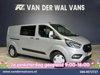 Ford Transit Custom 2.0 TDCI 170pk Automaat L2H1 Dubbele Cabine Euro6 Airco | 5-Zits | Xenon | Camer