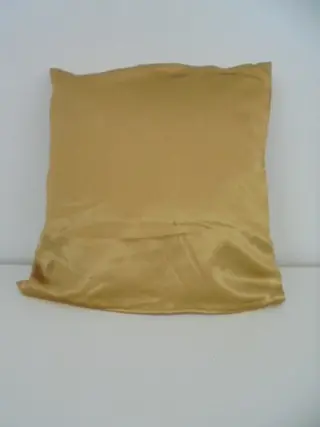 KUSSEN met HOES GOUD 40X40 CM NIEUW