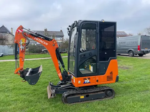 Hitachi ZX19U rupsgraafmachine CW05 hydr snelw met sloopsorteerfunctie slechts 485 uur