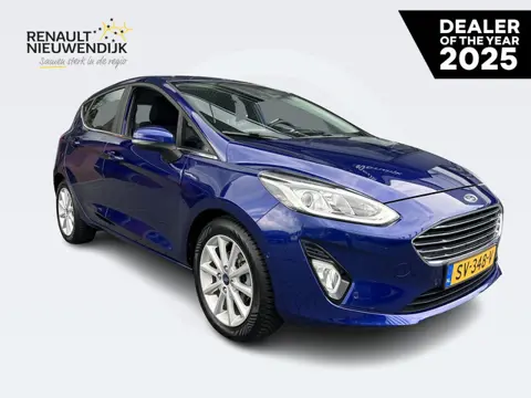 Ford Fiesta 1.0 EcoBoost Titanium l 1E EIGENAAR l CAMERA l CARPLAY l CRUISE l CLIMATE l STOEL + STUU