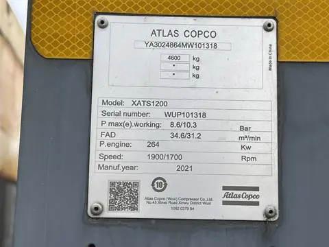 Atlas-Copco XATS 1200 CUD (bj 2021)