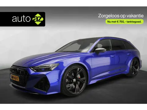 Audi RS6 RS 6 TFSI quattro | Dynamic Plus Pack | Keramisch | Trekhaak | Full PPF | Target Blue Eye