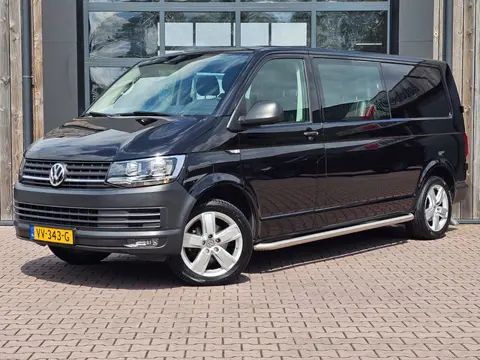 Volkswagen Transporter 2.0 TDI L2H1 DC Comfortline DSG | 6-persoons | Trekhaak | Marge | Leder | Sid