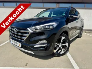 Hyundai Tucson 1.6 T-GDi Premium 4WD | Pano | Leer | Automaat | geleverd met 19" LM Origineel | | St