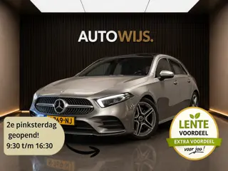 Mercedes-Benz A-klasse 250 Premium|AMG|PANO|SFEERVERLICHTING|HUD|LEDER|ACC|360CAM