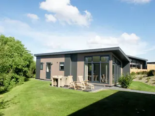 Luxe stijlvol chalet in de duinen bij de vuurtoren en De Cocksdorp