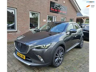 Mazda CX-3 2.0 SkyActiv-G 120 GT-M. Nette auto. Leder, camera, stuur- & stoelverw, trekhaak. Prijs i