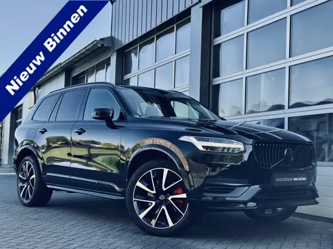 Volvo XC90 2.0 T8 Recharge | AWD | Black Edition | 7-zits | Leer | Trekhaak | 21" wielen | Adapt Cru