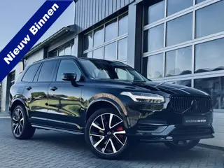 Volvo XC90 2.0 T8 Recharge | AWD | Black Edition | 7-zits | Leer | Trekhaak | 21" wielen | Adapt Cru