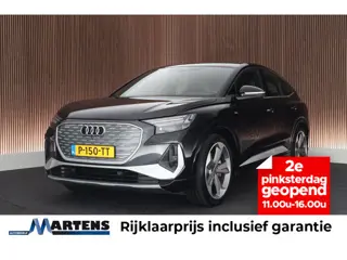 Audi Q4 Sportback e-tron 40 204pk S edition 77 kWh Leder Camera Stoelverwarming HUD Navigatie S-Line