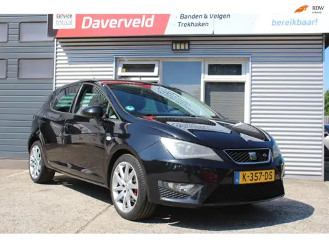 Seat Ibiza 1.2 TSI FR, 5-deurs, lederen bekleding, stoelverwarming, boekjes, airco, lm-velgen, led, 
