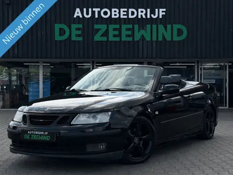 Saab 9-3 Cabrio 2.0t Vector|Black on Black|windscherm|nieuw apk