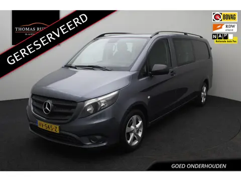 Mercedes-Benz Vito 114 CDI Extra Lang DC Comfort 2016 | Goed Onderhouden | 1e Eigenaar | Trekhaak | 