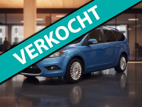 Ford Focus Wagon 1.6 Titanium-1 jaar apk-airco-elek ramen-Distributieriem is vervangen-nette auto