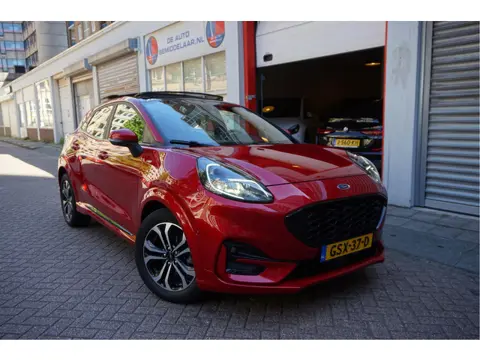 Ford Puma 1.0 EcoBoost Hybrid ST-Line X | PANO | LEER | Adaptive + Lane + BLIS | B&O | Stuur + Stoel