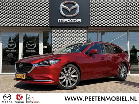 Mazda 6 Sportbreak 2.0 SkyActiv-G 165 Exclusive-Line | MEMORY STOELEN | STOEL VENTILATIE | 360 CAMER