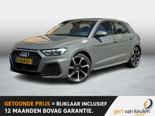 Audi A1 SPORTBACK 25 TFSI S-LINE SPORT HALF LEER/CRUISE/LED/18/VIRTUAL/NL-AUTO