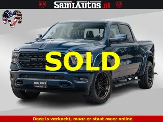 Dodge Ram SPORT | 5.7 V8 4x4 HEMI | PANORAMA DAK | GROOTSCHEM 12 INCH | LPG | Patriot Blue CREW CAB 