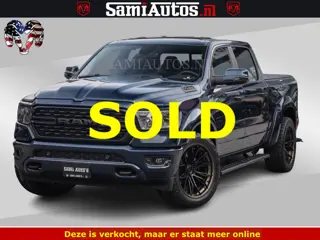Dodge Ram SPORT | 5.7 V8 4x4 HEMI | PANORAMA DAK | GROOTSCHEM 12 INCH | LPG | Patriot Blue CREW CAB 