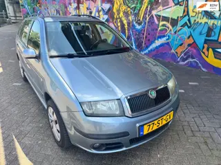 Skoda Fabia Combi 1.4-16V Equipe plus elektrische ramen airco rijd super lekker fijne ruime auto