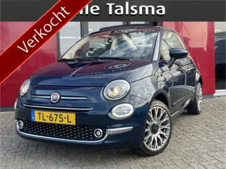 Fiat 500C TwinAir Turbo Lounge | Navigatie | Cruise Control | 16" velgen