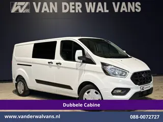 Ford Transit Custom 2.0 TDCI 130pk Automaat L2H1 Dubbele Cabine Inrichting Euro6 Airco | 5-Zits | Na