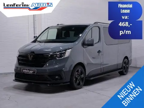 Renault Trafic 2.0 DCi 130 pk Dubbel Cabine Black&Grey Airco, Camera, 18" LMV, Spoiler V+A, LED Kopl