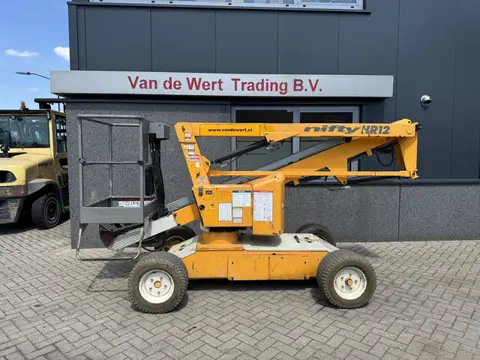 Niftylift Nifty HR12 NE Knikarmhoogwerker 4x2 Elektrisch 2012 12M werkhoogte