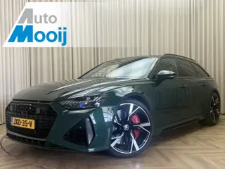 Audi RS6 ///Sport C8 / Carbon / Ceramic / Goodwood Green / B&O / 22" Audi Sport / HUD / Pano / Stoel