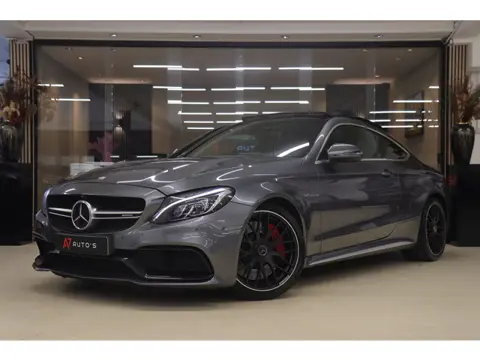 Mercedes-Benz C-klasse Coupé AMG 63 S Edition 1 PANO/360CAM/BURM/ACC/LANEASSIST/MEM/HUD/VOL!