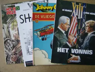 Diverse stripboeken adv. 692