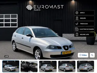 Seat Ibiza 1.4-16V Businessline Airco 5d Elektrische Ramen Nieuwe Apk