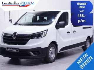 Renault Trafic 2.0 DCi 170 pk L2 Dubbel Cabine Aut. 2x Schuifdeur Navi, BPM vrij, LED Koplampen, PDC