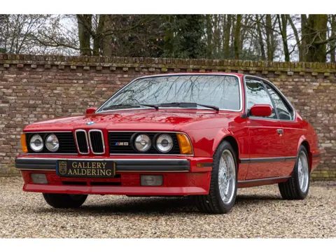 BMW M6 "Finest E24 series" Completely renovated last year - down to the last detail, Largely in the 