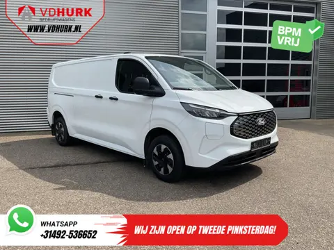 Ford E-Transit Custom L2 330 km WLTP LED/ Standkachel/ Stoelverw./ Snellader/ 2.3t Trekverm./ Carpla