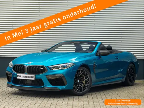 BMW 8 Serie M8 Competition Cabrio - Individual "Atlantisblue metallic" - Carbon Brakes