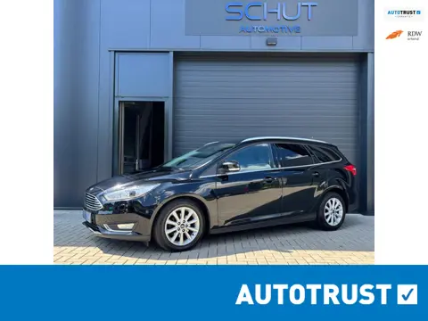 Ford Focus Wagon 125pk Titanium XENON | HALF LEDER | CLIMA | CRUISE CONTROL | CARPLAY | BLIS | STOEL