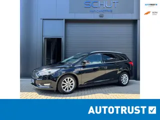 Ford Focus Wagon 125pk Titanium XENON | HALF LEDER | CLIMA | CRUISE CONTROL | CARPLAY | BLIS | STOEL