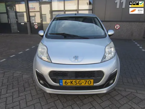 Peugeot 107 1.0 Black & Silver 2013 FACELIFT Airco 5-Deurs NAP! APK!