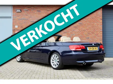 BMW 3-serie Cabrio 335i 3.0 High Executive | 306pk | Memory