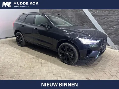 Volvo XC60 T8 Plug-in hybrid Ultra Black Edition | ACC | Luchtvering | Panoramadak | 360° Camera | T