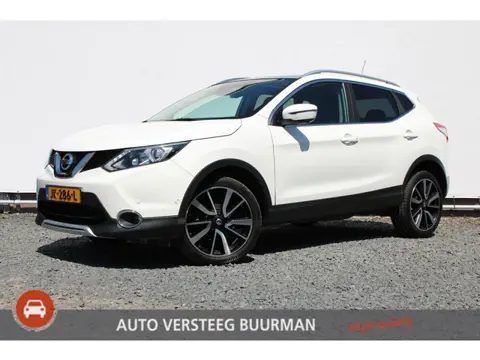 Nissan Qashqai 1.2 Tekna Automaat, Pano, Lederen Bekleding, Keyless!