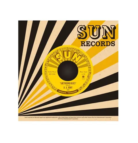 D.A. Hunt - Greyhound Blues 45 RPM