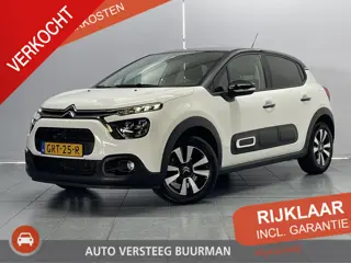 Citroen C3 1.2 PureTech Feel Edition Automaat, Trekhaak, All-seasons, Carplay