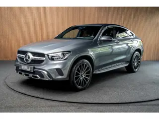 Mercedes-Benz GLC Coupé 300e 4M AMG Schuifdak Leer Navi 360 Distronic+ Stoelventilatie Memory seats 