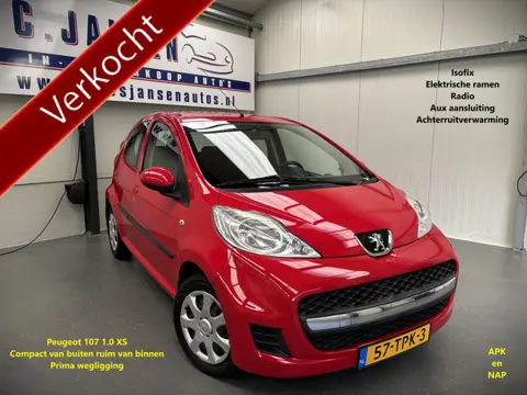 Peugeot 107 1.0-12V XS KEURIG !!!