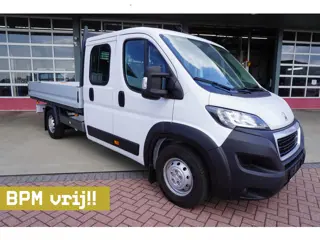 Peugeot Boxer 2.2 BlueHDi 165PK L4 Pick-up dubbelcabine Airco | Cruise | Apple CP-Android  Auto 7 Pe