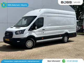Ford E-Transit 75 kWh 184PK L4H3 334km WLTP 95,6% (SOH) BEV Snelladen Cruise control Carplay Climate