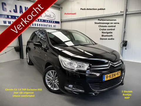 Citroën C4 1.6 THP Exclusive EGS Automaat! Volle auto!
