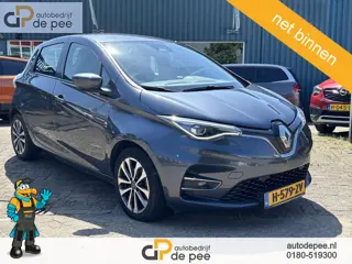 Renault ZOE R135 Zen 52 kWh GARANTIE/ACCUHUUR/CARPLAY/CLIMA/CRUISE/TREKHAAK/NAVI/CAMERA/LICHTMETAAL 